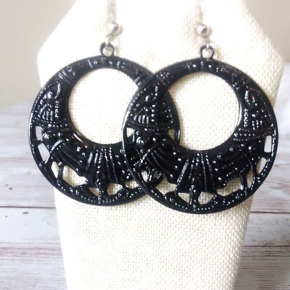 Vintage 1980s Women's Drop Earrings